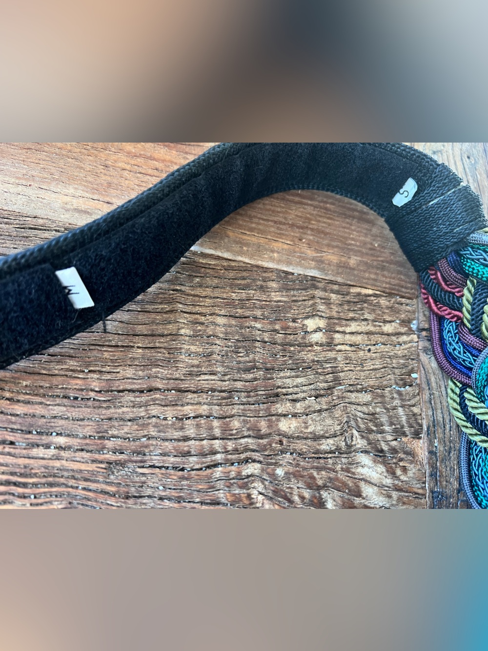 Braided Multicolor Belt - - Picture 5 of 9